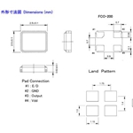 Fujicom晶振,FCO-216晶振,時(shí)鐘振蕩器