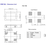 Fujicom晶振,FCO-726晶振,SMD時(shí)鐘振蕩器