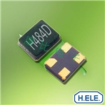 HELE石英晶體諧振器HSX321G,3225mm石英晶振,汽車(chē)電子6G晶振